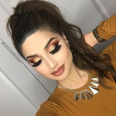 ♚♛нσυѕтσиqυєєивяι♛♚ Prom Makeup Ideas, Eyes Necklace, Eye Makeup Looks, Winter Makeup, Full Face Makeup, Smokey Eye Makeup, Prom Makeup, Gorgeous Makeup