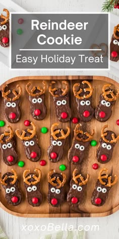 Nutter Butter Reindeer Cookies Nutter Butter Christmas Ideas, Snowman Nutter Butter Cookies, Nutterbutter Reindeer Cookies, Simple Christmas Cookies To Make With Kids, Chocolate Covered Nutter Butter Cookies, Christmas Nutter Butter Cookies, Nutter Butter Cookies Decorated, Oreo Reindeer Cookies, Nutter Butter Reindeer Cookies