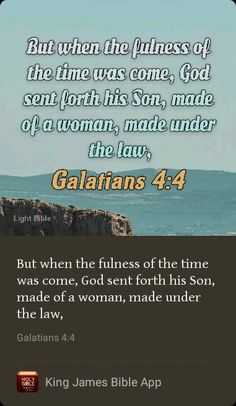 the bible verse about galatians 4 - 4