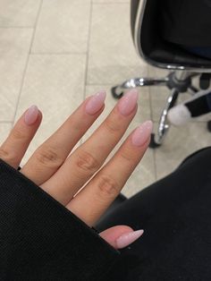 Pink Toned Nails, Simple Light Pink Nails, Jelly Pink Nails, Natural Pink Nails, Milky Pink Nails, Soft Pink Nails, Kutek Disney, Milky Pink