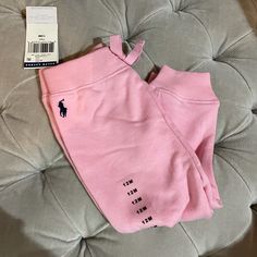 Ralph Lauren Pink Sweats New With Tags Cold Outfit, Cute Online Clothing Stores, Cute Sweatpants, Pink Thread, Pink Sweats, Concept Clothing, Hamper Basket, Burberry Kids, Future Outfit