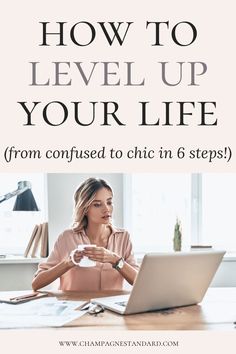 Level Up In Life, Level Up Your Life, Become More Productive, How To Be Graceful, Productive Habits, Train Your Mind, Elegant Feminine, Career Growth