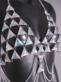 Diamond see through bra. Diy Wings, Close Up Photos, Style Inspiration, Bra