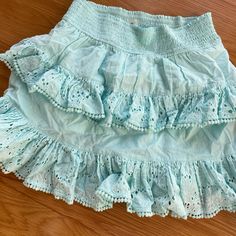 Adorable Turquoise Tiered Ruffle Mini Skirt By Pq Swim. Perfect For Summer By The Pool Or Beach! New With Tags, Perfect Condition. Swim Skirts, Ruffle Mini Skirt, Swim Skirt, The Pool, Mom And Baby, Dream Closet, Nike Shoes, Mini Skirt, Womens Skirt