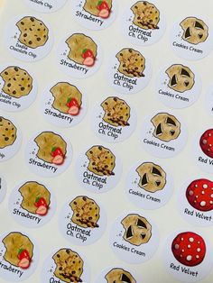 This listing if for sticker labelsCute Cookie Stickers These Matte flavor stickers perfect for you packagingand to give that finishing touch to all your handmadehomemade creations *Make it easier to distinguish what flavor your desserts are with these stickers Available in size 1.530 stickersPlease specify choice of of flavors If you choose assorted please write down the Flavors you need Cookies Sticker Design Packaging Ideas, Cookies Branding Packaging, Cute Cookie Drawing, Sticker Cookies, Cookies Packaging Ideas, Cookie Packaging Ideas, Cookies Packaging Design, Cookie Label, Cookies Sticker