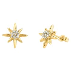 14K Yellow Gold Diamond Starburst Stud Earrings Minimalist Tiny Diamond Stars Light weight can be worn everyday Additional information: Condition: New with tags: A brand-new, unused, and unworn item (including handmade items) in the original packaging (such as the original box or bag) and/or with the original tags attached. Shape: Round Handmade: Yes Total Carat Weight: 0.24 & Under Country/Region of Manufacture: India Style: Beaded, Chandelier, Climber, Cuff, Dangle/Drop, Hoop, Huggie, Jacket, Stars Light, India Style, Gold Starburst, Starburst Earrings, Diamond Cluster Earrings, Rose Gold Earrings Studs, Minimalist Earrings Studs, Pink Studs, Rose Gold Studs