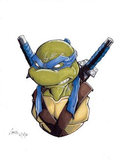 Ninja Turtle Drawing, Cartoons 80s 90s, Arte Ninja, Turtle Drawing, Speed Drawing, Ninja Art, Turtles Funny