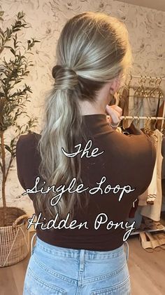 Natalie Palmer | For those of you that preferred this style w/o… …The claw clip! I read your mind before you even had to say it, and I honestly couldn’t... | Instagram Mini Pony