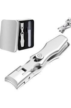 German Grip Nail Clippers for Men, 2024 New Luxurious Ultra Sharp Nail Clippers, German Professional Nail Extra Large Heavy Duty Toe Clippers, Nail Clippers for Seniors with Catcher File(Silver), #AD, ##Silver, #ad, #Sharp, #Grip, #Nail Nails Classic, Sharp Nails, Luxury Nails, Professional Nails, Nail Clippers, Fashion Nails, Beauty And Personal Care, Extra Large, Heavy Duty