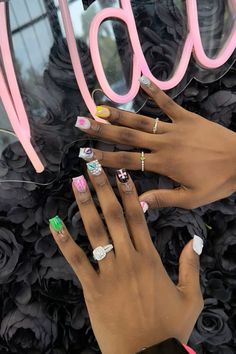 Overlay Nails Short, Acrylic Overlay Nails Short, Acrylic Overlay Nails, Nail Overlay, Overlay Nails, Baddie Outfits Ideas, Short Acrylic Nails Designs, Nails Short