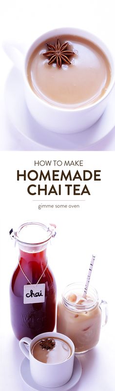 how to make homemade chai tea in the microwave and on the stove with instructions