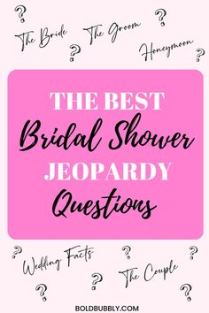 bridal jeopardy Bachelorette Party Jeopardy, Bridal Jeopardy Questions, Bachelorette Party Questions, Bridal Jeopardy Game, Bridesmaid Question, Bridal Shower Question Game, Bridal Shower Questions, Bridal Shower Prizes