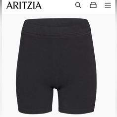 Brand New Size Small Black Spandex/Biker Shorts From Aritzia. Tags Still Attached, 5” And Perfect For Working Out Or As Lounge Wear Aritzia Biker Shorts, Workout Short, Black Athletic Shorts, Satin Shorts, Terry Shorts, Active Wear Shorts, Sweat Shorts, Short Leggings, Grey Shorts