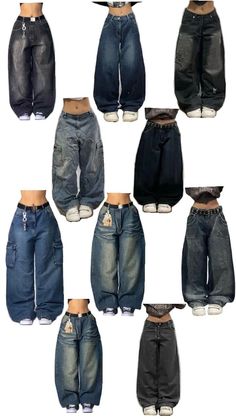 #Megabaggy #jeans #Baggy Street Style Outfits Casual, Baggy Clothes, Trendy Outfits For Teens, Two Friends, Empowering Women, Swaggy Outfits, Fashion Mistakes, Cute Everyday Outfits