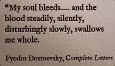 an old typewriter with the words, my soul bleeds and the blood steadily silently, distribing slowly, swallowing me whole