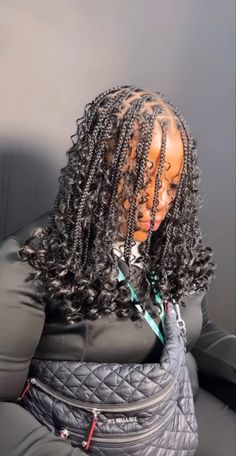 How To Maintain Curly Braids, Goddess Braids With Claw Clip, Claw Clip Goddess Braids, Goddess Braids Hairstyles Claw Clip, Bkack Girl Hair Style Braids, Braided Hairstyles For Teens, Braided Hairstyles For Black Women Cornrows, Short Box Braids Hairstyles, Beautiful Black Hair