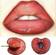 Cherry Lips, Smink Inspiration, Lip Combo, Cool Makeup, Foto Art, Makeup Stuff, Face Card, Artistry Makeup