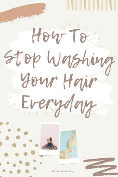 How To Stop Washing Your Hair Everyday - Lifestyle Kate Stop Washing Your Hair, How To Not Wash Your Hair Everyday, Denman Brush, Tropical Scent, Hair Routines