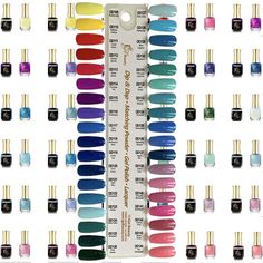 This Swatch Collection includes: 36 Gel Polish 36 Nail Polishes 1 Color swatch  DD109 - DD144 Igel Beauty Gel Polish Colors, Igel Beauty Gel Polish, Nail Tech School, Nail Painting, Blue Polish, Gel Polish Colors, Color Swatch, Nail Polishes, Nail Kit