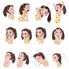 Hong Soonsang, Animation Concept Art, Short Animation, Animation Character, Face Illustration