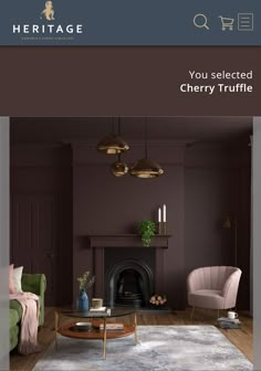 an image of a living room setting with furniture and decor on the website homepage