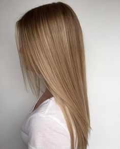 Champagne Blonde Hair, Root Stretch, Caramel Blonde Hair, Dirty Blonde Hair, Brunette Balayage Hair, Dark Blonde Hair