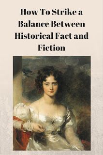 the cover of how to strike a balance between historical fact and fiction