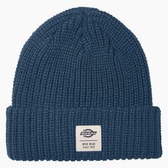 Fisherman beanies are a staple in every wardrobe. This cuffed style features a chunky rib knit to block out the cold and our woven Work Wear label. Fisherman Beanie, Rib Knit, Work Wear, Navy Blue, Cuff, Navy, Wardrobe, Knitting, How To Wear