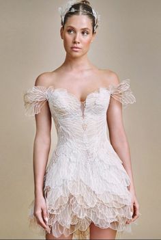 Short White Dress, Mini Wedding Dresses, Dream Wedding Ideas Dresses, Engagement Dresses, Reception Dress, After Party, Glam Dresses, Short Wedding Dress, Wedding Dress Inspiration