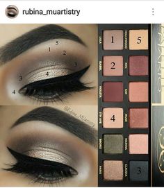 Look by Rubina MUartistry using the ABH Master Palette by Mario Fall Eyeshadow, Mekap Mata, Makeup Tutorial Eyeshadow, Smink Inspiration, Eye Makeup Steps, Makijaż Smokey Eye, Eyeshadow Palettes, Makeup Obsession, Eyeshadow Tutorial