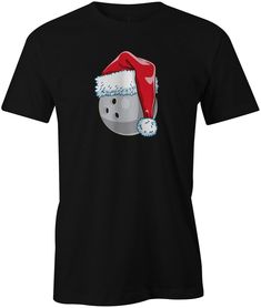 Tis' the season for Christmas bowling tee shirts. Show your holiday spirit on and off the lanes with The Santa Ball tee! Bowling Shirt Ideas, Bowling Tips, Bowling Gifts, Colors Show, Holiday Hats, Bowling Shirt, Office Party, Tis The Season, Bowling