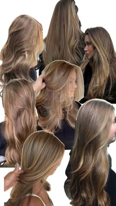 Brunette Hair Shades Color Charts, Hair For Soft Autumn Skin Tone, Dark Dishwater Blonde Hair, Darkest Blonde Hair, 7 Hair Color Level, Brunnete Highlights, Mousy Blonde Hair With Highlights, Hair For Cool Undertone Skin, Old Money Burnett Hair