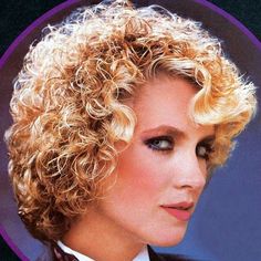 Medium Permed Hairstyles, Perm Hair, Curly Short, Short Curls