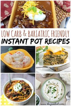 low carb and barbaric friendly instant pot recipes that are easy to make