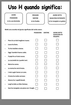 the spanish language worksheet is shown with instructions for using it to learn how to use