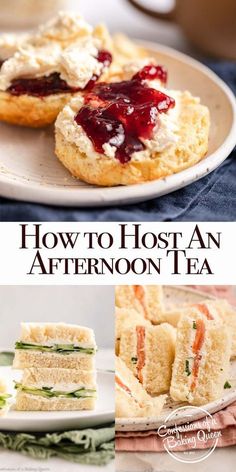 Recipes For Afternoon Tea, How To Host Afternoon Tea, Fall Tea Party Food Ideas, How To Serve Tea At Tea Party, Breakfast Tea Sandwiches, Hosting Afternoon Tea, Tea Party Main Course, High Tea Party Food Ideas