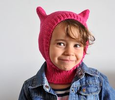 MADE TO ORDER. This pink helmet with cat ears is hand knit with a soft blend of wool and acrylic and is available in many colours, just keep looking to pick up the one you prefer.  Sizes available: 1-6 years. Kids like cats, your kid will love wearing this hat and won't catch a cold anymore! Care instructions: hand wash in cold water, with mild detergent, no softener, and lay flat to dry. Please feel free to contact me if you have any questions. Here you find adult balaclava:  https://www.etsy.c Cat Ear Balaclava, Cat Balaclava, Balaclava With Ears, Pink Balaclava, Pink Helmet, Knitted Cat, Newsboy Cap, Costume Hats, Pink Cat