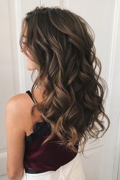 Down Curly Hairstyles, Wavy Wedding Hair, Curly Wedding Hair, Bridesmaid Hair Down, Natural Hair Styles Easy, Wedding Hair Down, Curly Bob Hairstyles, Hair Down, Loose Curls