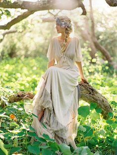 Woodland Wedding Dress, Bohemian Schick, Boho Styl, Estilo Hippie, Stil Boho, Mode Boho, Linnet, Woodland Wedding