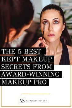 What are the best makeup products? What are the best-kept secrets from professional makeup artists? In this post, I share 5 makeup tricks and hacks that will help you to learn how to apply makeup, how to use fingertip application and even learn more about highlighter products. Learn more here! #makeuptips #makeupforbeginners Highlighter Products, Makeup Secret, Makeup Pro, Apply Makeup