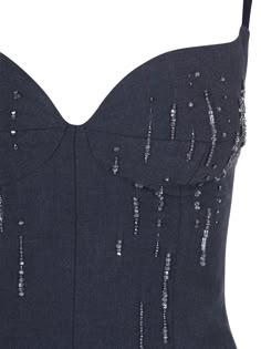 Embellished Design, Beading Clothes, Beaded Sleeve Dress, Crystal Top, Hand Beaded Embroidery Dress, Beaded Corset Top, Beaded Clothes, Bead Embroidered Top, Embellished Bustier