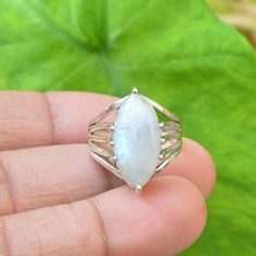 Rainbow Moonstone Ring, 925 Sterling Silver Ring, Gemstone Ring, Women Rings, Statement Jewelry, Moonstone Ring, June Birthstone Jewelry. Oval Amethyst Ring, Moonstone Ring Sterling Silver, Artisan Rings, June Birthstone Jewelry, June Birthstone, 925 Silver Earrings, Ring Women