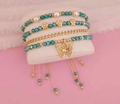 Rope Bracelets Diy, Diy Jewelry Set, Braided Bracelet Diy, Pretty Jewelry Necklaces, Diy Bracelets Patterns