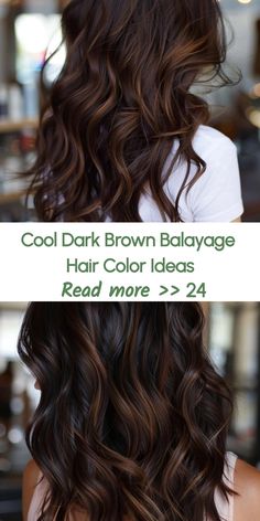 Cool Undertones Hair Color Dark Brown, Dark Brown Hair With Coffee Highlights, Coffee Balayage Brunette Hair, Cinnamon Bayalage Brunette, Mahogany Brown Balayage, Dark Color Melt, Brown Hair Colors For Fall, Mahogany Balayage On Black Hair, Brown Hair Balyage