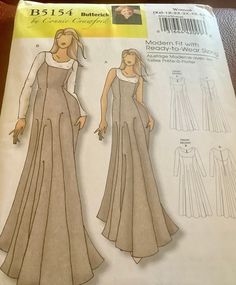 the sewing pattern for this dress is easy to sew