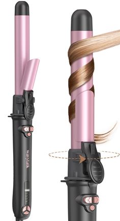 PRICES MAY VARY. Save time - Wavytalk 1 inch rotating curling iron swiftly crafts enduring beachy waves. Activate the auto-rotation feature by pressing the arrow button, enhancing the effectiveness of hair styling on both sides flawlessly. Secure each lock elegantly with the hair clips and adjust the rotation direction seamlessly using the arrow button. Merely pause for 3-4 seconds, and indulge in the embrace of captivating beachy waves. Effortless - no need for extensive curling skills, as auto Waves With Curling Iron, Baby Ferrets, Rotating Curling Iron, Effortless Waves, Automatic Curling Iron, Fancy Houses, Beachy Waves, The Embrace, Happy Birthday Gifts