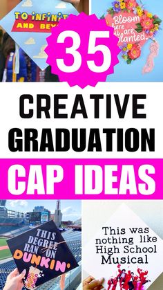 the top 25 creative graduation cap ideas for kids to make with their own name on them