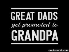 a t - shirt that says great dads get promote to grandpaa on it