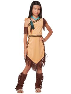 Our eBay Store About Us Contact Us Follow Us Add to Favorite Sellers Native American Princess Indian Pocahontas Western Book Week Girls Costume L The Native American Princess child Indian costume comes with dress, armband, and leggings. Shoes, necklace, and hair accessory not included. Description:- Available in size: Small (6-8), Medium (8-10), Large (10-12). Item includes: Dress, armband, boot tops only, Picture Items not included: Shoes, necklace, wig. Care Instructions: Hand wash in cold water, hang to dry. Quick Facts:- Item Number: YMGC-0000426CC_L/10/12 Item Material: Polyester Item Colour: Brown Oversized: No (Parcel Net Weight Applied) Return Eligible: Yes (Please see store policy) Available Internationally: Yes (Please see store policy) CHILDREN COSTUME SIZE CHART SIZE CHEST WAIS Authentic Clothes, Pocahontas Outfit, Princess Halloween Costume, California Costumes, Indian Princess, Book Week Costume, American Princess, Princess Costume, Costume Collection