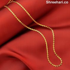 http://www.shreehari.co/ Jewellery for INR 400.00 http://bit.ly/1hdbrke Chains For Women Gold, Mens Gold Chains, Gold Chain Designs For Women, Bollywood Women, Simple Gold Chain, Diamond Necklace Wedding, Temple Jewellery Earrings, Gold Finger Rings, Gold Jewelry Outfits